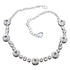 Necklace "Vorteks II" with Swarovski™ crystals